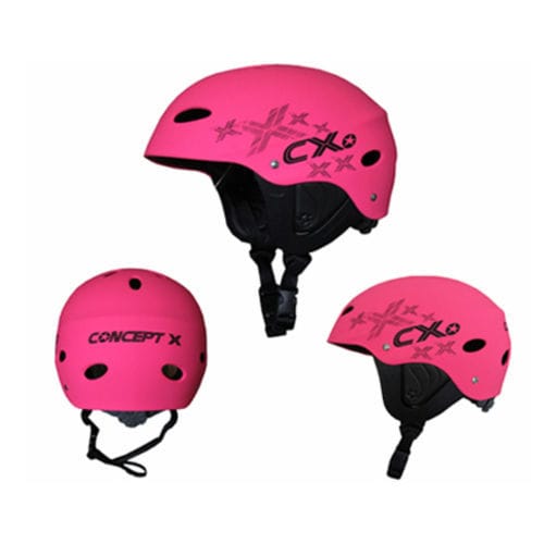 Casque de sport nautique - Pink - Concept X - en ABS / en mousse / pour femme