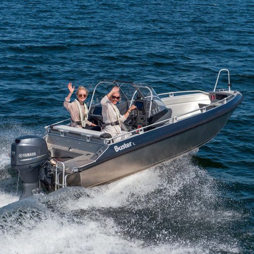 Coque open hors-bord - L1/L2 - FISKARS Inha Works., Buster Boats - à console centrale / à console latérale / de sport