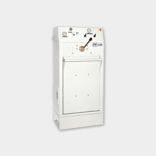 Armoire de remplissage antidéflagrante - 004565 - Lenhardt & Wagner - pour bouteille de plongée / blindée / pour la plongée professionnelle