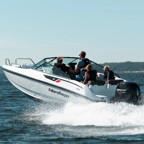 Runabout hors-bord - AVANT 605 - Nordkapp Boats - à double console / bow-rider / open
