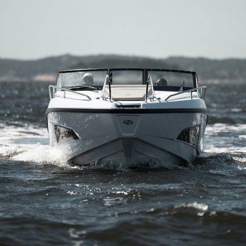 Cabin-cruiser hors-bord - NOBLESSE 720 - Nordkapp Boats - open / à double console / max. 7 personnes
