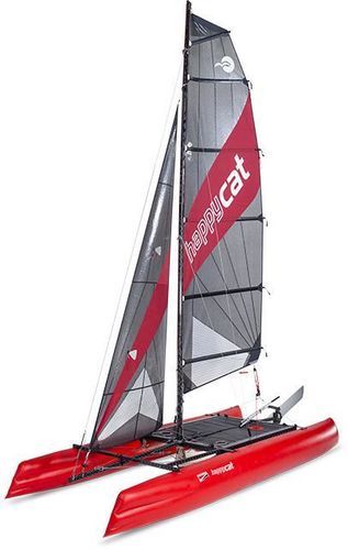Catamaran de sport gonflable - HAPPY CAT STAR CARBON - Pop Factory - pour raid côtier / de régate / multiple
