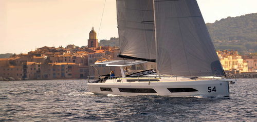 Sailing-yacht de grande croisière - Dufour 54 - Pop Factory - de croisière / 4 cabines / 5 cabines