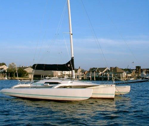 Trimaran - F-9A - Farrier Marine (NZ) - de croisière / 1 cabine / remorquable