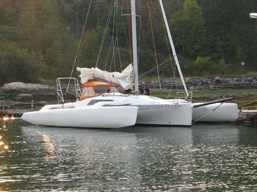 Trimaran - F-39  - Farrier Marine (NZ) - de croisière / 1 cabine / transportable
