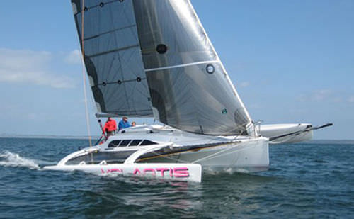 Trimaran - F-32AX - Farrier Marine (NZ) - de course-croisière / 1 cabine / mât carbone