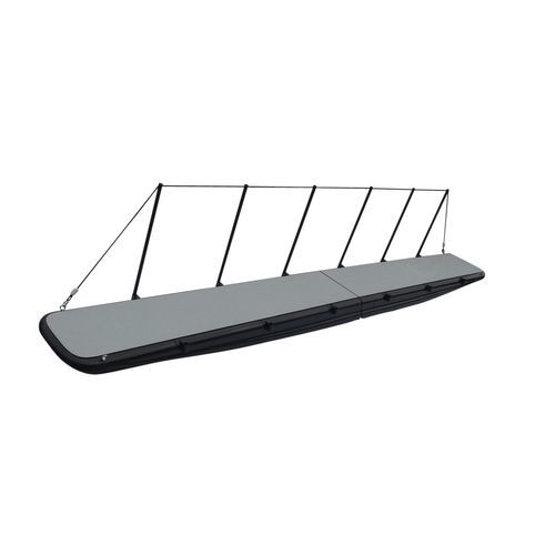 Passerelle pour bateau - Anna - Exit Carbon - pliante / manuelle / avec main courante