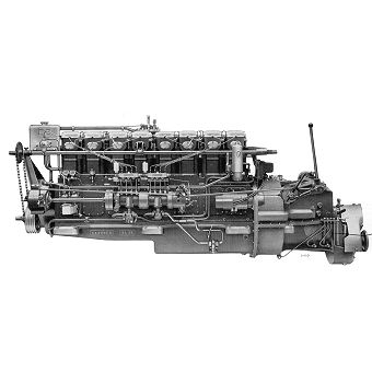 Moteur in-bord - 8L3B  - Gardner Marine Diesels - diesel / pour bateau professionnel / injection indirecte