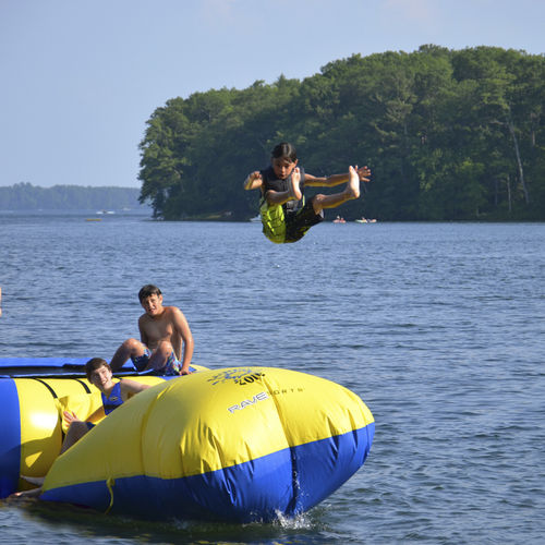 Jeu aquatique catapulte - Aqua Launch - RAVE Sports - pour base de loisirs / pour yacht