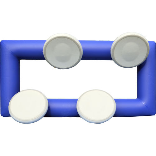 Parc aquatique - Splash Trax Ninja Quad Steps - RAVE Sports - pour base de loisirs / gonflable