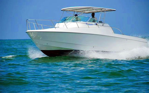 Walkaround hors-bord - Battuta 33 - Neil Marine (Pvt) Ltd - bimoteur / open / à double console