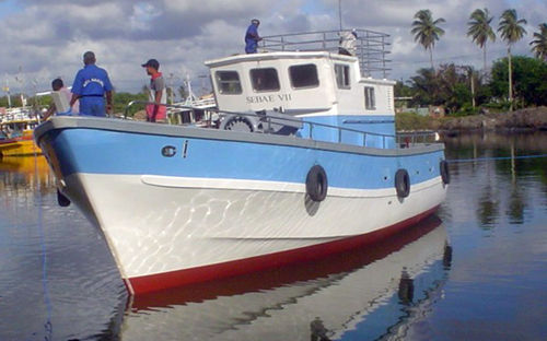 Bateau de pêche professionnelle - NMDF- 45 - Neil Marine (Pvt) Ltd - in-bord / en fibre de verre