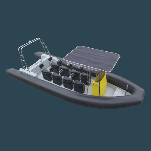 Bateau pneumatique hors-bord - HYP750A-HYP750B - Qingdao Lian Ya Boat Co.,Ltd. - essence / RIB / open