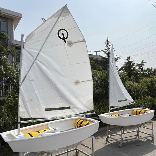 Dériveur Optimist - OP Sailling  - Qingdao Lian Ya Boat Co.,Ltd. - solitaire / enfant / double