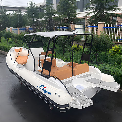 Bateau pneumatique hors-bord - RIB660 - Qingdao Lian Ya Boat Co.,Ltd. - essence / RIB / open