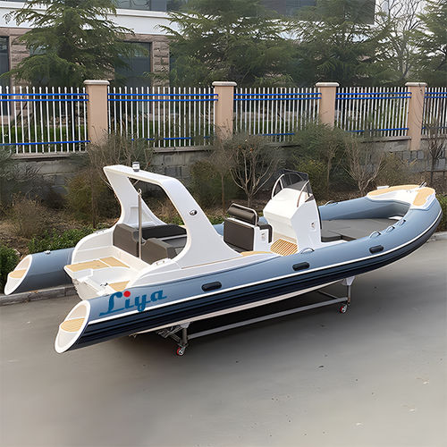 Bateau pneumatique hors-bord - 660 - Qingdao Lian Ya Boat Co.,Ltd. - essence / RIB / open
