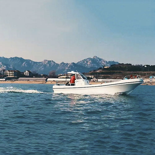 Bateau de pêche professionnelle - FRP26F - Qingdao Lian Ya Boat Co.,Ltd. - hors-bord / RIB