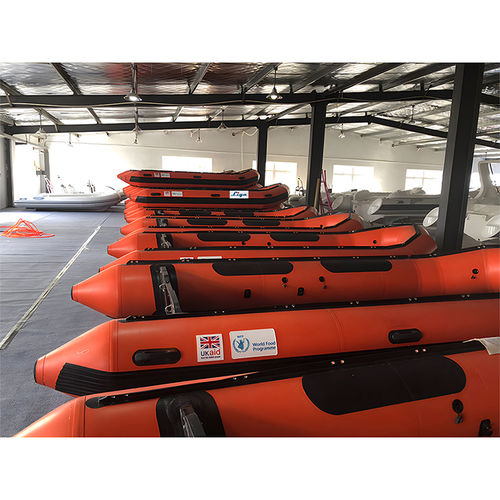 Bateau de sauvetage - UB380-UB750 - Qingdao Lian Ya Boat Co.,Ltd. - coque rigide