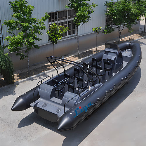 Bateau pneumatique hors-bord - RIB830 - Qingdao Lian Ya Boat Co.,Ltd. - essence / bimoteur / RIB