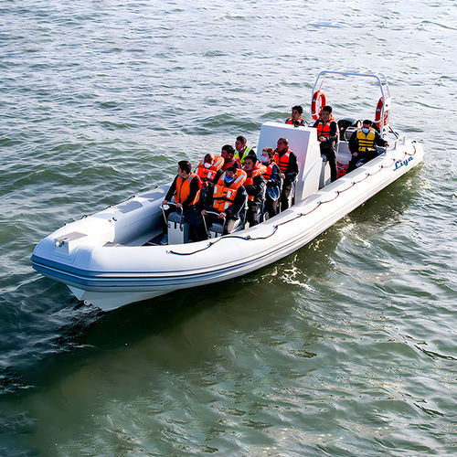 Bateau de surveillance - LY90-100 - Qingdao Lian Ya Boat Co.,Ltd. - hors-bord / RIB