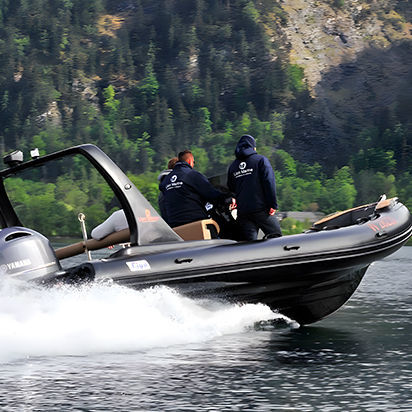 Bateau pneumatique hors-bord - 660 - Qingdao Lian Ya Boat Co.,Ltd. - essence / RIB / à console centrale