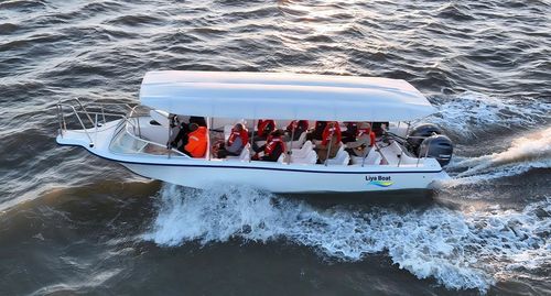 Bateau à passagers - 30 FRP - Qingdao Lian Ya Boat Co.,Ltd. - bateau taxi / hors-bord / en PRV