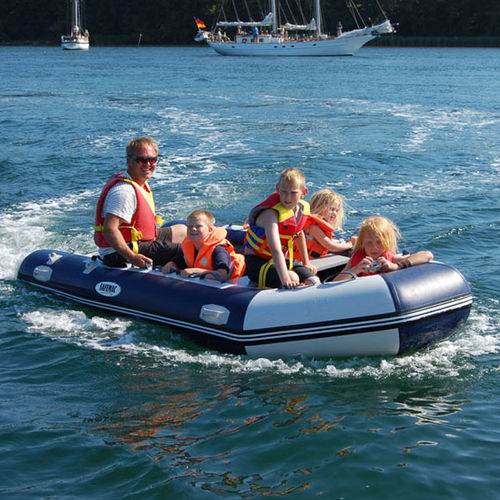 Bateau pneumatique hors-bord - UB 360 U - Qingdao Lian Ya Boat Co.,Ltd. - pliable