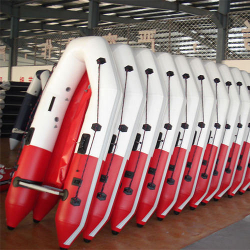 Bateau pneumatique hors-bord - UB270 V - Qingdao Lian Ya Boat Co.,Ltd. - essence / semi-rigide / de sport