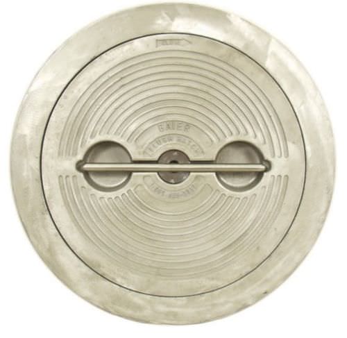 Panneau de pont pour navire - BFHRTH20 - BAIER MARINE - rond / ouvrant