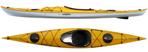 Kayak de randonnée - Samba - Eddyline Kayaks - de mer / pour adulte / monoplace