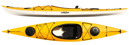 Kayak de loisir - Rio - Eddyline Kayaks - de randonnée / de mer / pour adulte