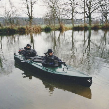Canoë multiusage - Skua - KIRTON KAYAKS LTD - 2 places / en aluminium / en polyéthylène