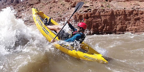Kayak sit-on-top - Attack™ Pro - Advanced Elements - gonflable / d'eau vive / pour adulte