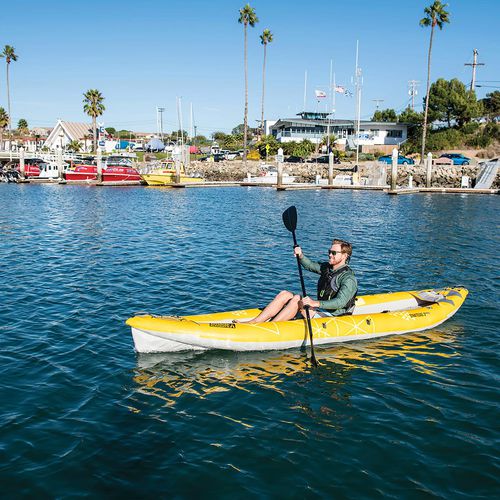 Kayak sit-on-top - StraitEdge2™ Pro - Advanced Elements - gonflable / de loisir / eau vive