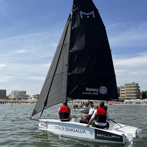 dériveur pour personne à mobilité réduite - CNA Centro Nautico Adriatico