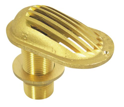 Crépine pour bateau - 814577 series - Marinetech Edelstahlhandel GmbH & Co.KG - avec passe-coque