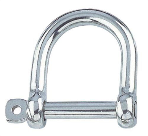 Manille pour voilier droite - 8969 series - Marinetech Edelstahlhandel GmbH & Co.KG - à axe imperdable / en inox / forgée