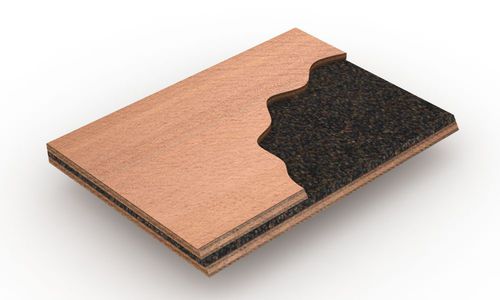 Panneau sandwich pour cloison de navire - LARIPHON® - BELLOTTI SPA - pour isolation phonique / pour plancher intérieur / pour plafond de navire