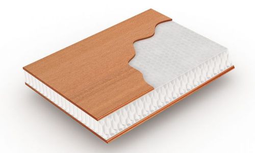 Panneau sandwich pour aménagement de navire - LARIMAR® P80 - BELLOTTI SPA - nid d'abeille / bois contreplaqué / en okoumé