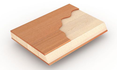 Panneau sandwich pour aménagement de navire - BLOCKBORD FROMAGER - BELLOTTI SPA - en bois