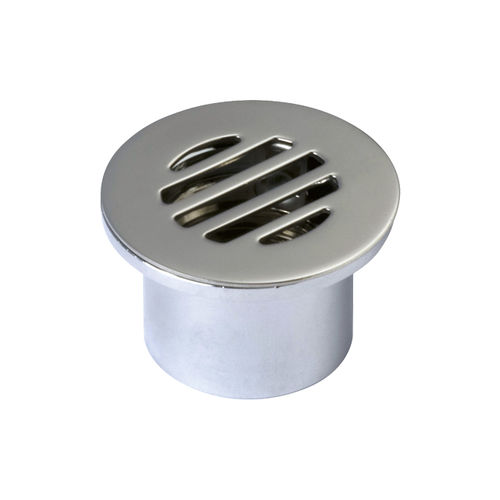 Siphon de sol en acier inoxydable - 9105 - Foresti & Suardi - pour navire / avec grille / rond