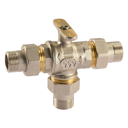 Vanne à boisseau - DIAMANT PRO 3-WAY - Comparato Nello - pour bateau