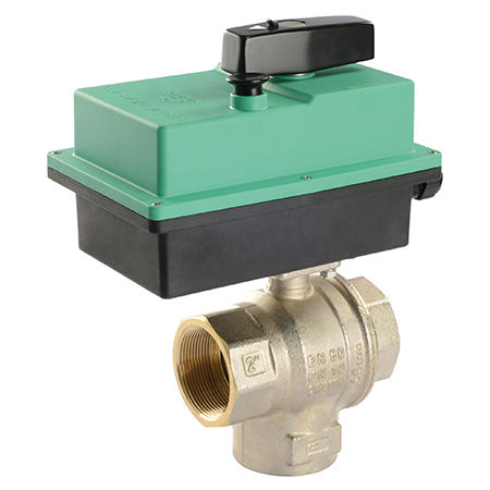 Actionneur pour bateau - MOTORISED 3-WAY BRASS VALVE - Comparato Nello - électrique