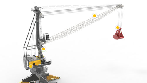 Grue portuaire - LPS 420 E - Liebherr-International Deutschland - à portique / mobile