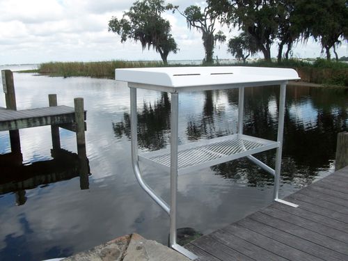 Table de nettoyage de poissons pour ponton - FCS04-2 - C&M Marine Products - fixe