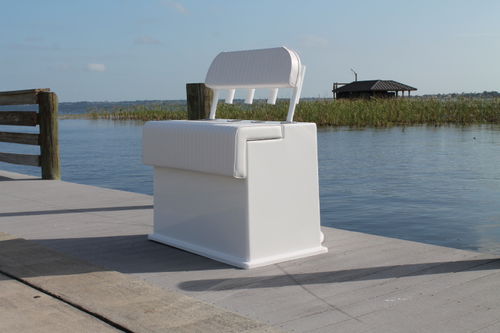 Banquette pour bateau - CMDFLPLW - C&M Marine Products - 2 places