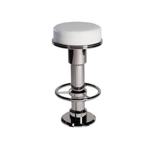Tabouret de bar pour navire - SEAFARER - Crown Ltd - pour yacht / en acier inoxydable / base ronde