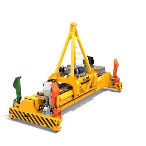 Spreader pour conteneur - 8915 - ELME SPREADER - pour chariot porte-conteneur plein / télescopique / électrohydraulique
