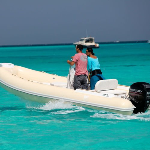 Bateau pneumatique hors-bord - SL520 - Tiger Marine - semi-rigide / open / à console latérale