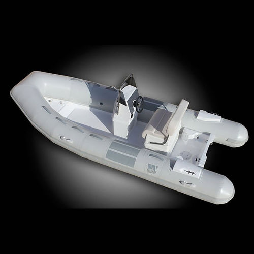 Bateau pneumatique hors-bord - OP450 - Tiger Marine - à console centrale / open / à console latérale